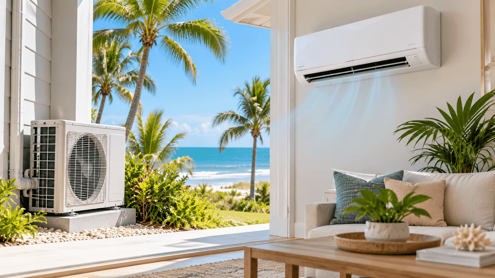 mini split installation in Sanibel